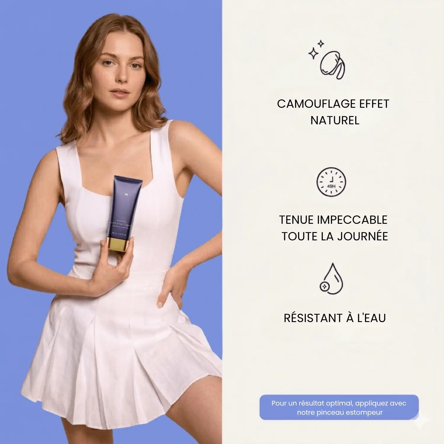 Correcteur W™ : peau lisse & uniforme en quelques secondes
