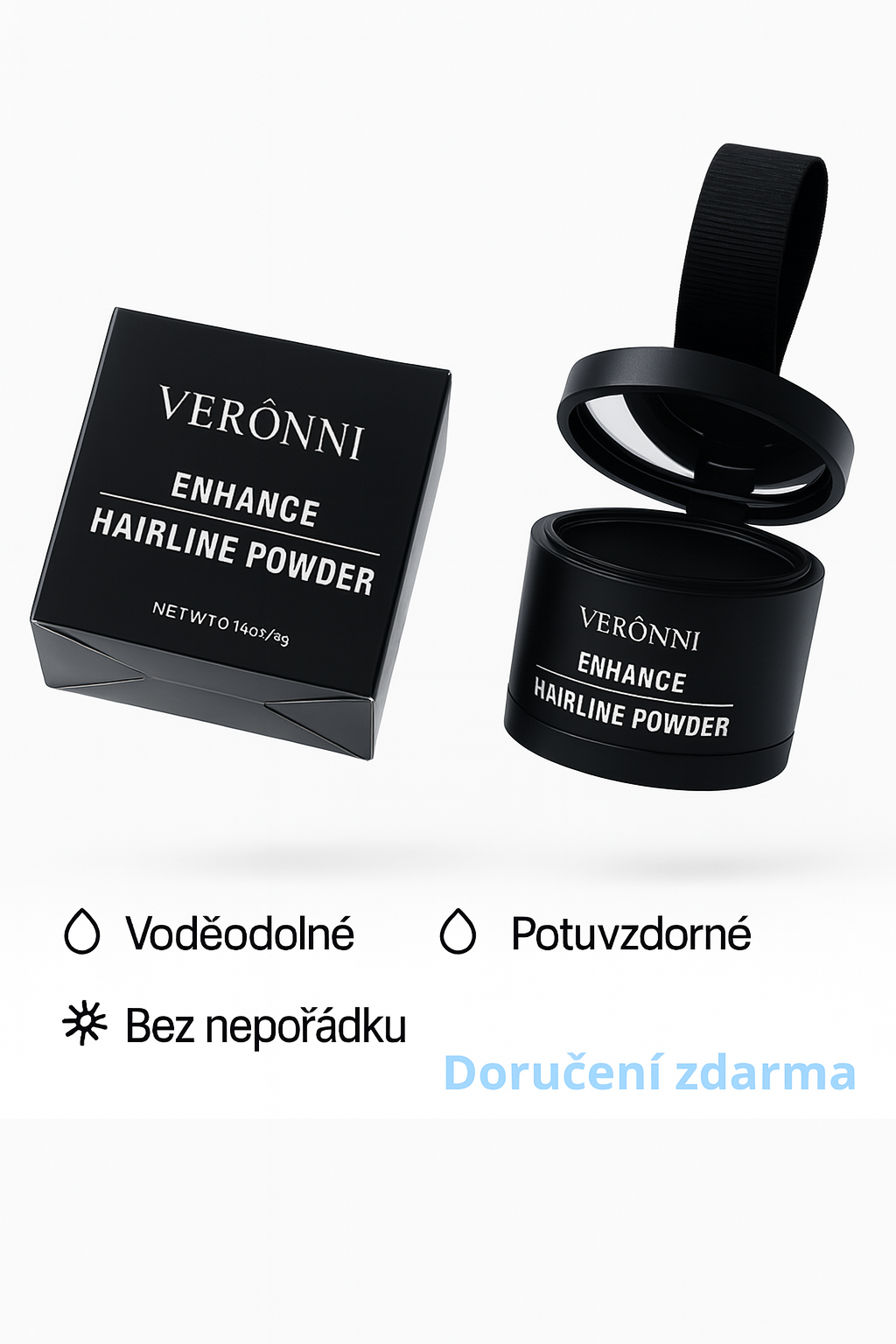 Chránící pudr na vlasy