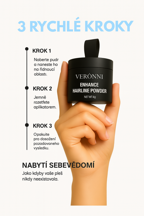 Chránící pudr na vlasy